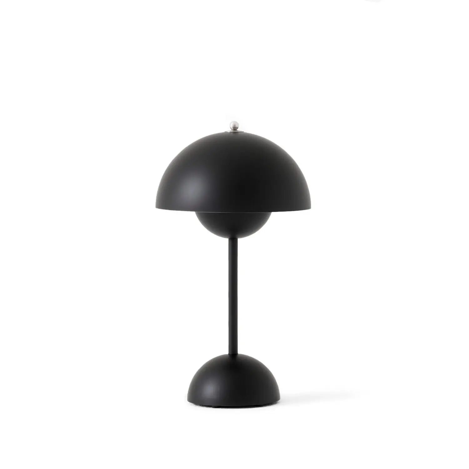 &Tradition - Tischleuchte Flowerpot Verner Panton VP9 - Matt Black