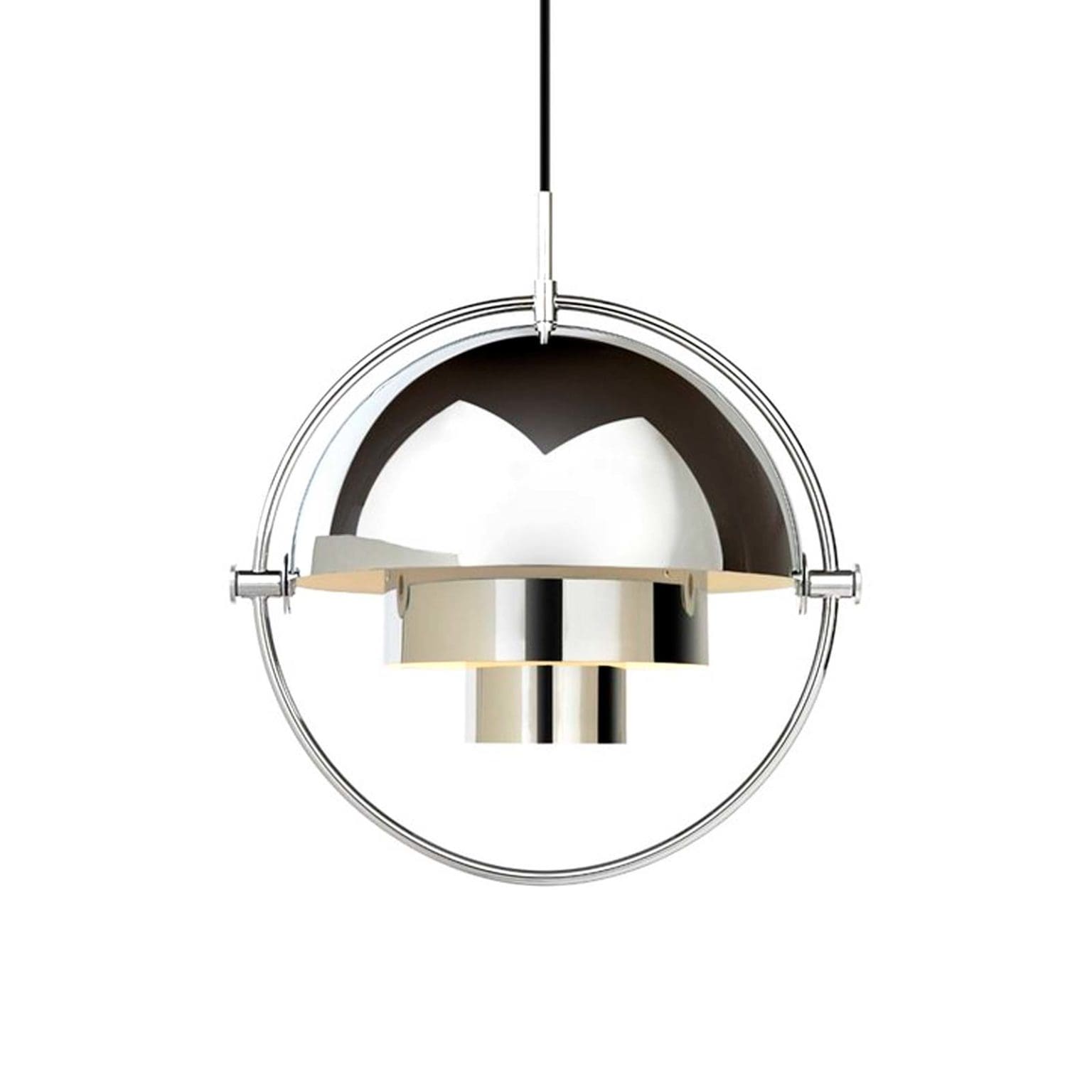 Gubi MultiLite Lampe Chrom